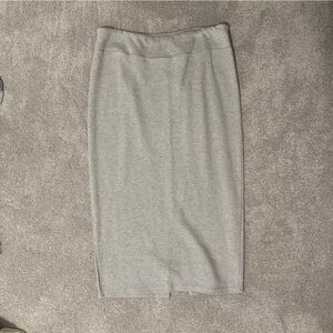 14th & Union Light Gray Pencil Skirt